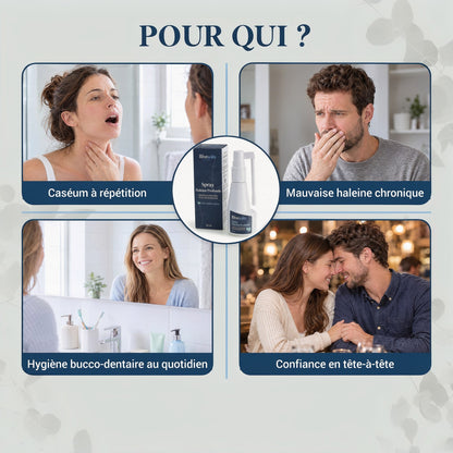 Spray Anti-Odeur aux Amygdales - Détruit les bactéries à la source