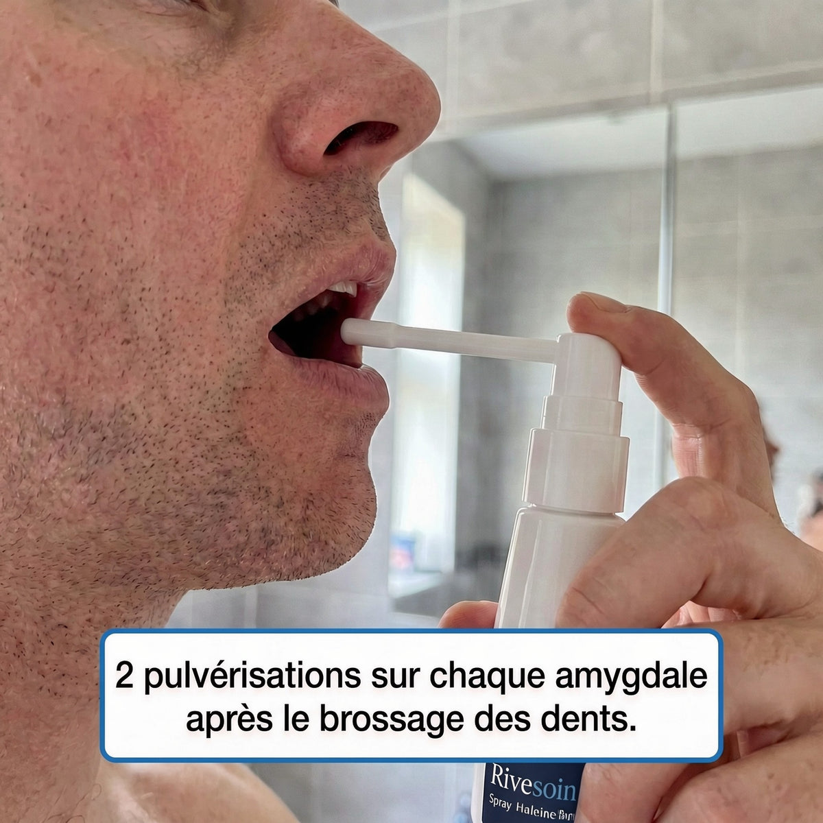 Spray Anti-Odeur aux Amygdales - Détruit les bactéries à la source